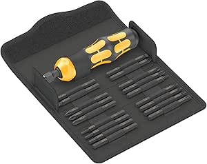 Wera Kraftform Kompakt 900 Set 1 – 19-Piece Impact Screwdriver Kit