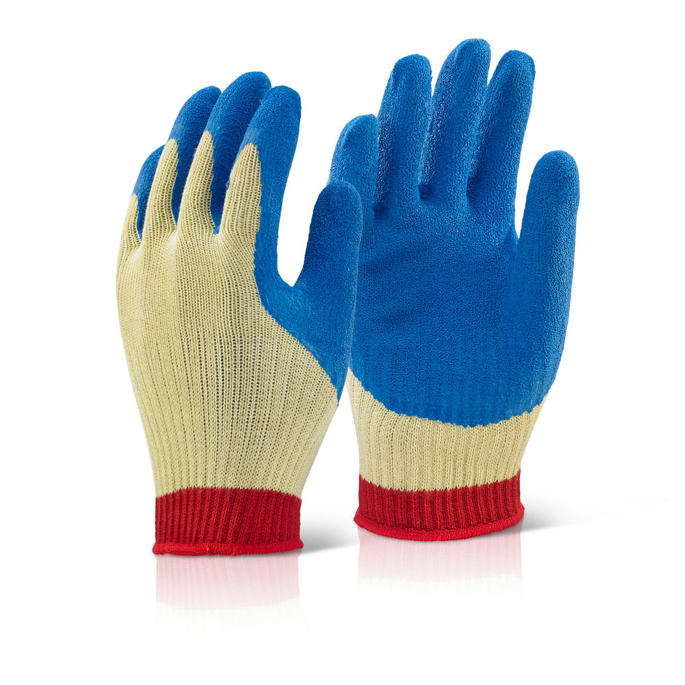 Kustop Latex Gloves Large - representative Beeswift KLG reinforced latex glove image