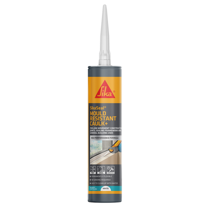 SikaSeal Mould Resistant Caulk Plus White 300ml