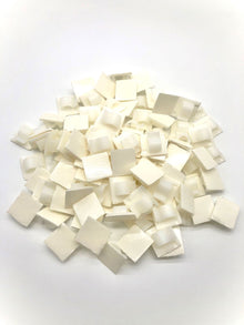 10mm white sticky cable clips