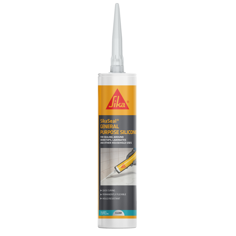 SikaSeal General Purpose Silicone Clear 260ml