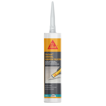 SikaSeal General Purpose Silicone Clear 260ml