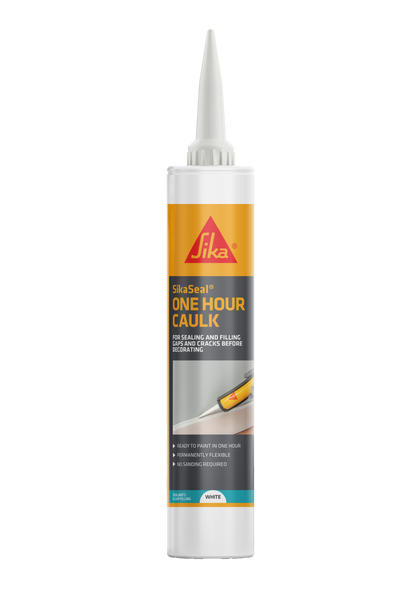 SikaSeal One Hour Caulk White 380ml