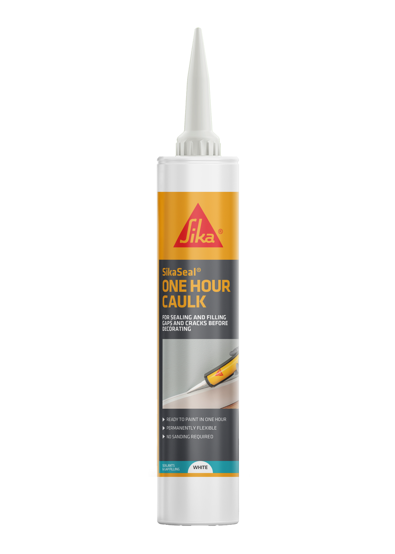 SikaSeal One Hour Caulk White 380ml