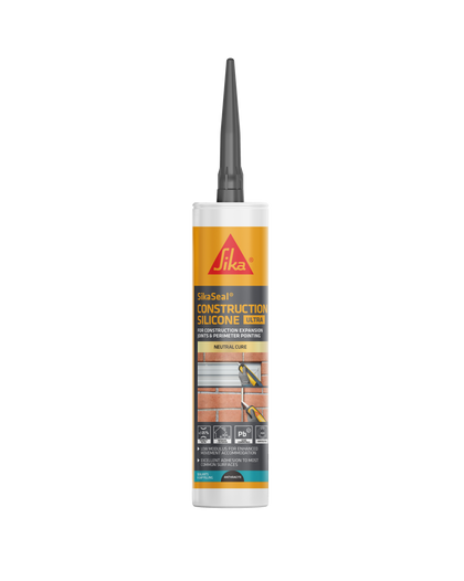 SikaSeal Construction Silicone Ultra Anthracite 300ml