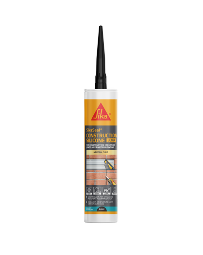 SikaSeal Construction Silicone Ultra Black 300ml