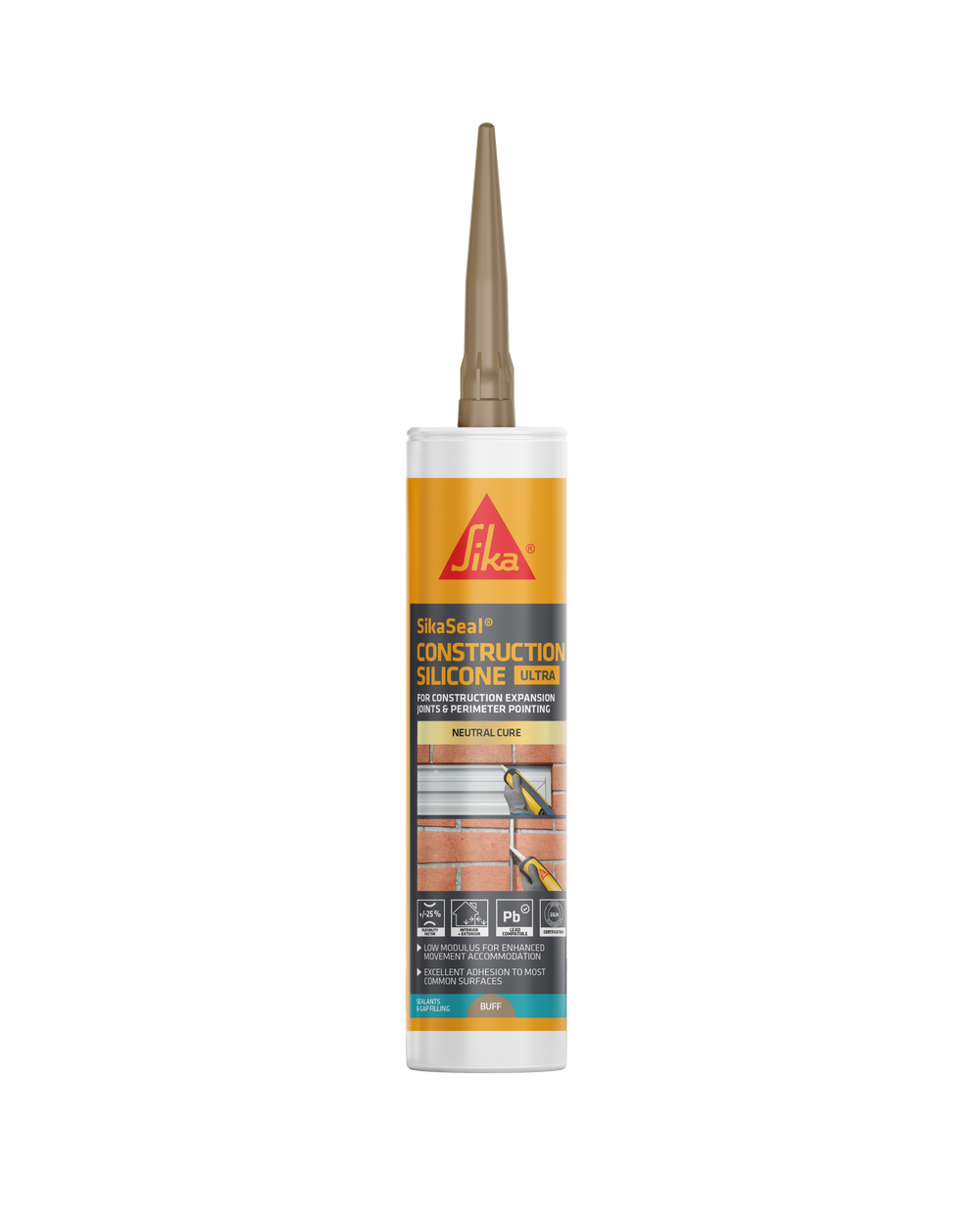 SikaSeal Construction Silicone Ultra Buff 300ml