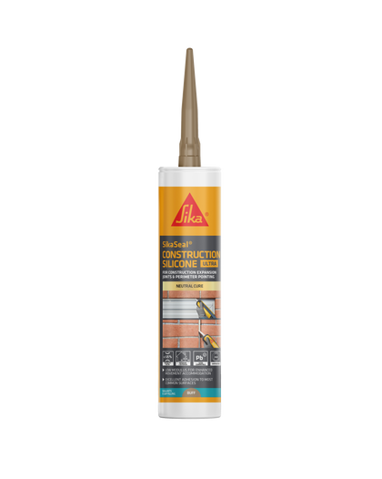 SikaSeal Construction Silicone Ultra Buff 300ml