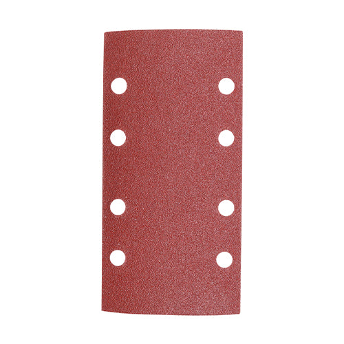 TIMCO 231112 1/3 Sanding Sheets Mixed Red Punched 93 x 185mm