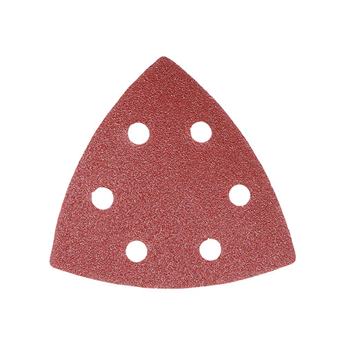 TIMCO 231333 Delta Sanding Pads Mixed Red 95 x 95mm