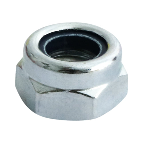 m10 nyloc nut type t nylon nut lock nut