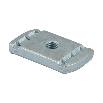 M6 channel nut for unistrut with no spring
