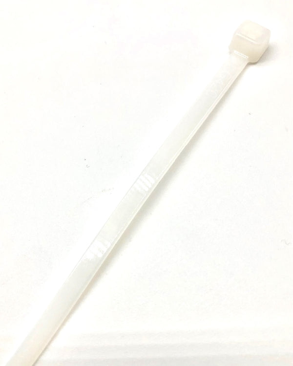 single long white cable tie