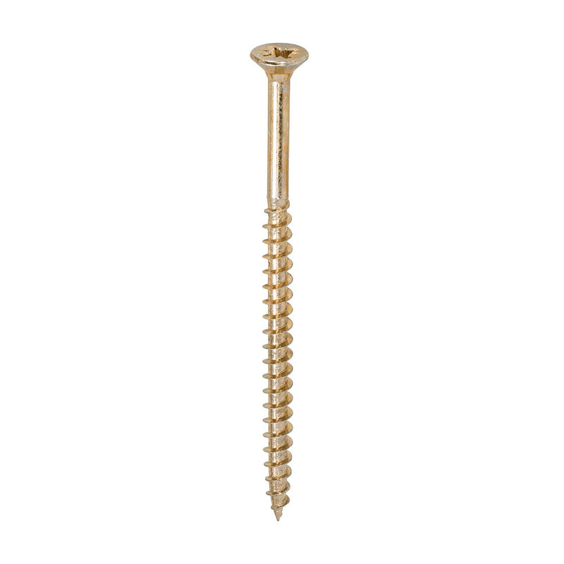 Load image into Gallery viewer, 4mm multi purpose timber wood screw long single woodscrew 70mm thread
